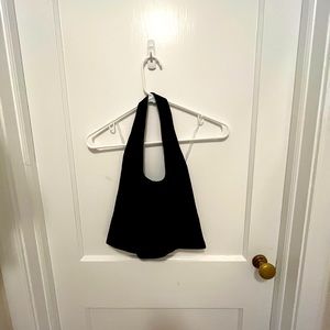 Black Halter Neck Tank